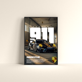 Porsche 911 GT3 RS – Track-Bred Beast Poster